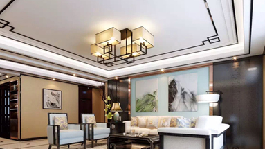 烟台天马相城二期205㎡新中式家装案例